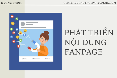 PHÁT TRIỂN NỘI DUNG FANPAGE